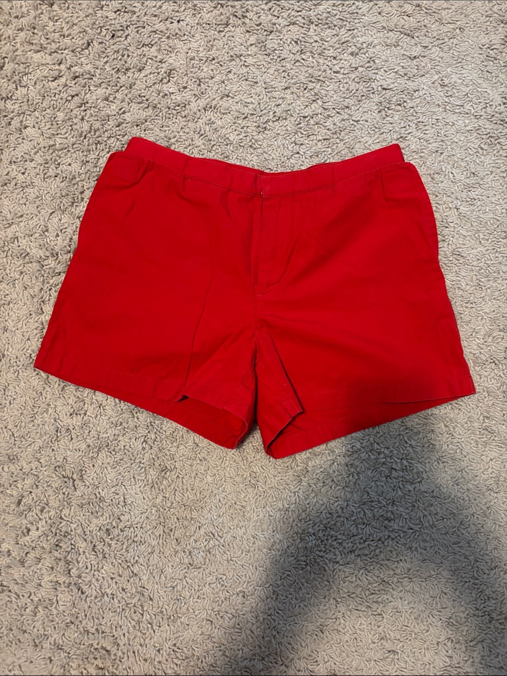 Ralph Lauren Bright Red Women's Jean Shorts